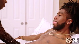Shameless black curvy MILF thrilling xxx video