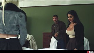 Yasmina Khan's Dark Spell in a Spooky Scene