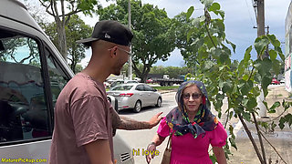 Tattooed 81 Years Old Granny Picked up for Anal