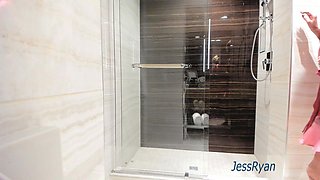 Shower in Hotel Suite