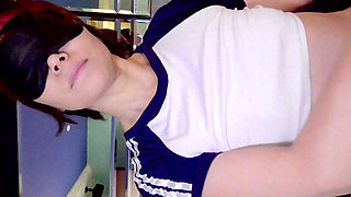 Mayu NO70 Local Band-Aid Hiding, Gym Clothes Cosplay, Blindfold, Deepthroat, Squirting, Convulsions,, Anal Vibrator SEX