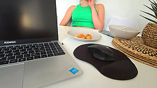 I've Had Breakfast with My Stepdad and He Caught Me Masturbating Under the Table!