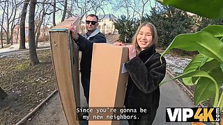 Vip4k. innocent and curvy beauty amalia davis gone wild with her neighbour