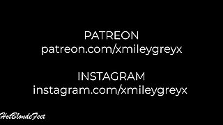 The Sexiest Legs, You Will Not Believe It - Miley Grey