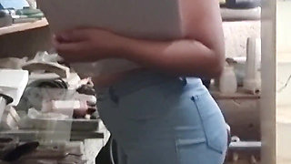 Hot Secretary Swallows Every Drop After Work