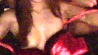 She Was Getting Naked in This Booth and Was Teasing a Guy by Rubbing on.