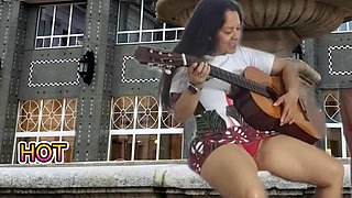 HOT GUITAR LESSON WITH ADAMANDEVE AND LUPO