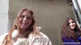 Czech Streets 134: Girls from Hairdressing Tech