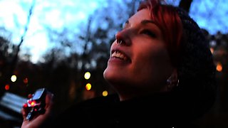 Amateur Milf Outdoor Anal Doggystyle Handjob Sperm Tasting
