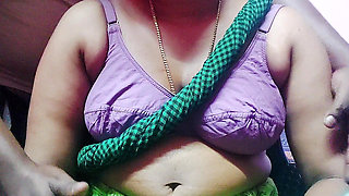 Desi Step-aunty Sex with Husband's Stepbrother