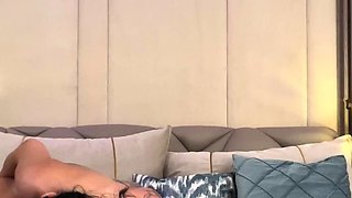 Big boobs milf masturbates with her dildo