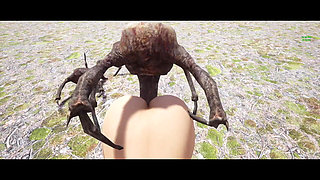 Alyx Vance Takes Monster Dick - Half Life Animation