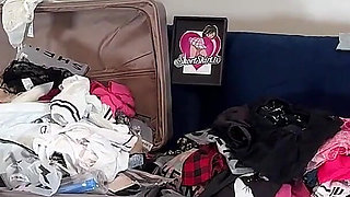 Hot Blonde Short Skirt Lover Beautiful Girl Comes for a Fashion Try on Haul Turns Out a Porn Casting