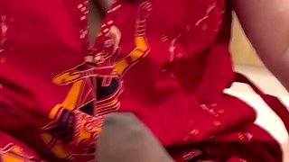 Indian Big Boobs Giving Handjob Part 1