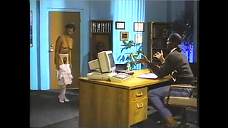 Big Black Tits and Ass for the Big Black Boss