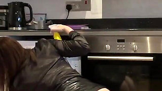 Miss Big Tits Nylons Cleans Your House Look What She Finds! Part 1