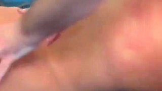 Huge natural tits destroyed by a fabulous fat boy
