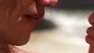 Busty Ebony 3D Girls Fucked by Monster Cock in the Beach