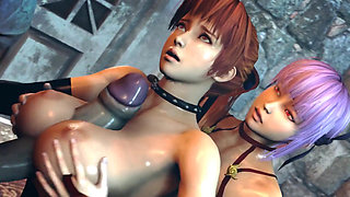 Kasumi the Slave of Hell Iv Episode 2 Kasumi & Ayane by 26regionsfm animation with Sound 3D Hentai Porn Sfm