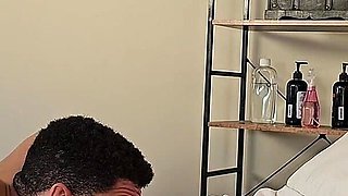 Petite Black Hottie Addis Fouche Cums & Gets Big Creampie