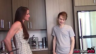 Deviant Stepmom Sofie Marie Seduces Her Young Stepson