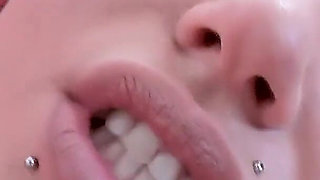 Dark Haired Nicole Wants to Become a Porn Star