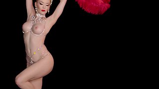 Hispanic Calypso Muse posed for Playboy