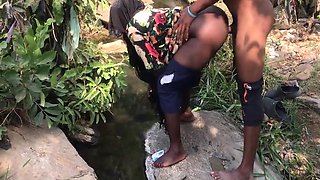 Big Pussy - Went To Fetch Water At The Riverside And Ended Up Having Sex With A River Goddess 10 Min