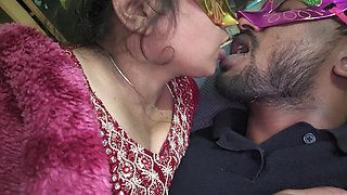 Desi Hot Wife Kissed with Boobs Sucking, Indian Hot Sexy Wife Indian Desi Sexy Hindi Audio