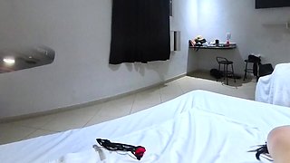 I Left the Married Woman's Ass Like a Flower and Came Inside Her Pussy