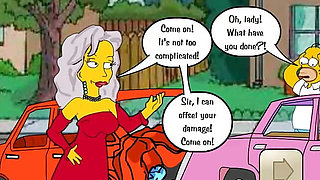 Homer's Happy Chance - Sex POV Cartoon P70 by Misskitty2k