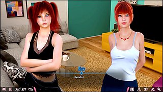 Misskitty2k in a cartoon fantasy featuring big tits and hooter-sling fun