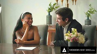 MODERN-DAY SINS - Groom FREE USES Hot Bride Gizelle Blanco In Front Of Their Witnesses