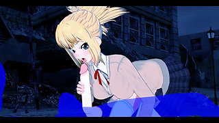 Dr Stone Hentai - Kohaku Blowjob and Fucked - Japanese Asian Manga Anime Game Porn