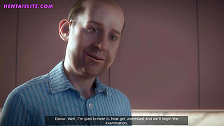 Hot Nurse Can't Handle My Massive Black Cock - 3D Animation