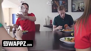 Stepdaddy Swap And Shared By Their Hot Stepdads - 11 Min