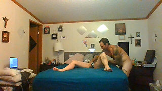 Satin Lady Gets Her First Feel of Her New Favorite Toy