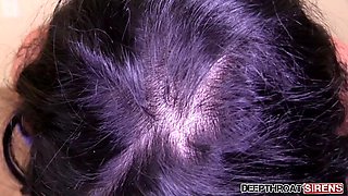 Edin Sin Double Feature - 2 Deepthroat Blowjobs Both with Cum Swallow Ending
