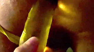 Double Extension of the Butt in a Thong