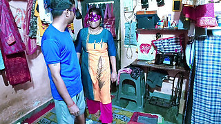 Asian girl fucked the paw seller in all positions