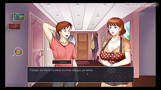 MILF PLAZA #14    I HELP HER WATER THE PLANTS