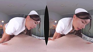 Japanese sexy nurse vr - 1 ft. Maria Nagai: Big Tits, Big Ass  Blowjob Porn