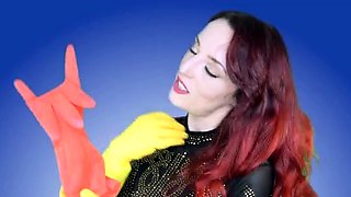 Mistress LucyXX - Rubber Glove JOI