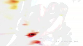 7on1 Double Anal GangBang with Lindsay Sharon /See description