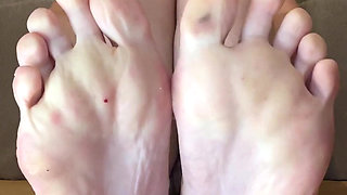 Admiring the Soles of the Feet