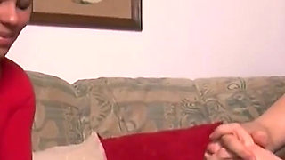 Black babe loves the big white cock in pussy in mouth