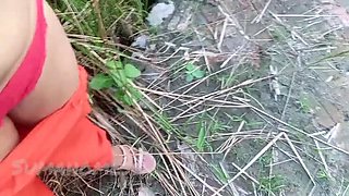 Desi Bangladeshi Hijab Wife Outdoor Sex in Jungle Park POV 2025