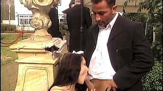 Blow Job at the Wedding Party