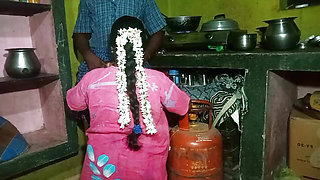 Village girl kichen doggy style