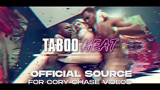 TABOOHEAT Cory Chase Surprises Stepsister with Post Workout Strapon Anal Fuck